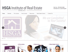 Tablet Screenshot of hsgainstitute.com